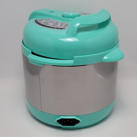 Elite Bistro By Maxi Matic EPC-202T 8 Qt Electric Pressure Cooker Turquoise Blue - Picture 2 of 16